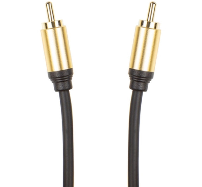 Кабель мультимедійний RCA to RCA 1.0m 26AWG PowerPlant (CA911752)