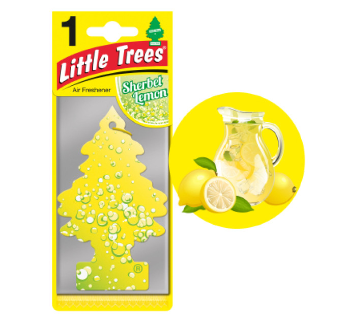Ароматизатор для автомобіля Little Trees Щербет лимон (78034)