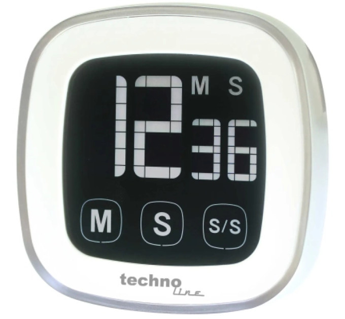 Таймер кухонний Technoline KT400 Magnetic Touchscreen White (KT400)
