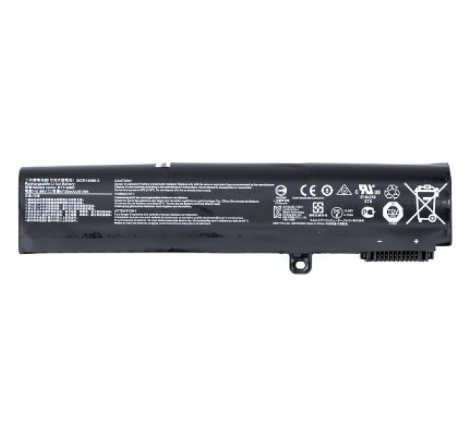 Акумулятор до ноутбука PowerPlant MSI GE72VR Series (BTY-M6H) 10.86V 4730mAh (NB470129)