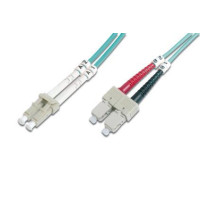 Оптичний патчкорд Digitus LC/UPC-SC/UPC,50/125,OM3,duplex,2m (DK-2532-02/3)