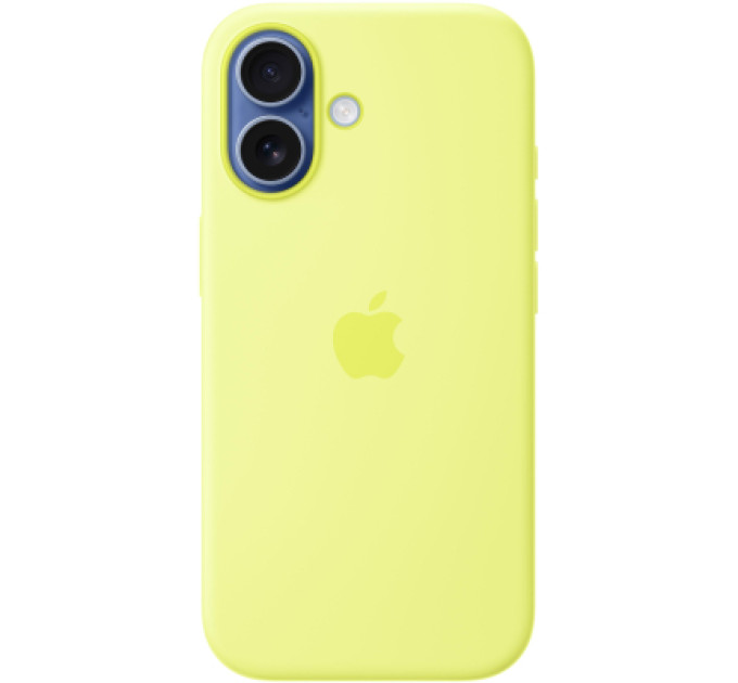 Чохол до мобільного телефона Apple Silicone iPhone 17 Neon Yellow Model A3558 (MGEV4ZM/A)