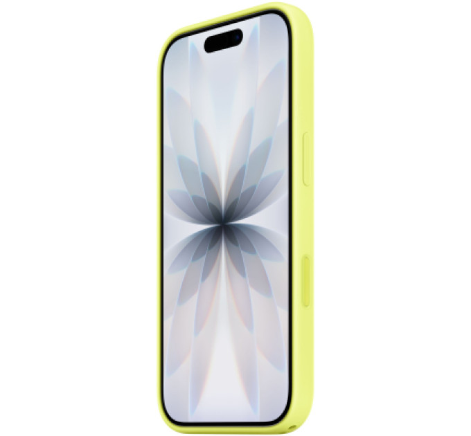 Чохол до мобільного телефона Apple Silicone iPhone 17 Neon Yellow Model A3558 (MGEV4ZM/A)