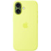 Чохол до мобільного телефона Apple Silicone iPhone 17 Neon Yellow Model A3558 (MGEV4ZM/A)