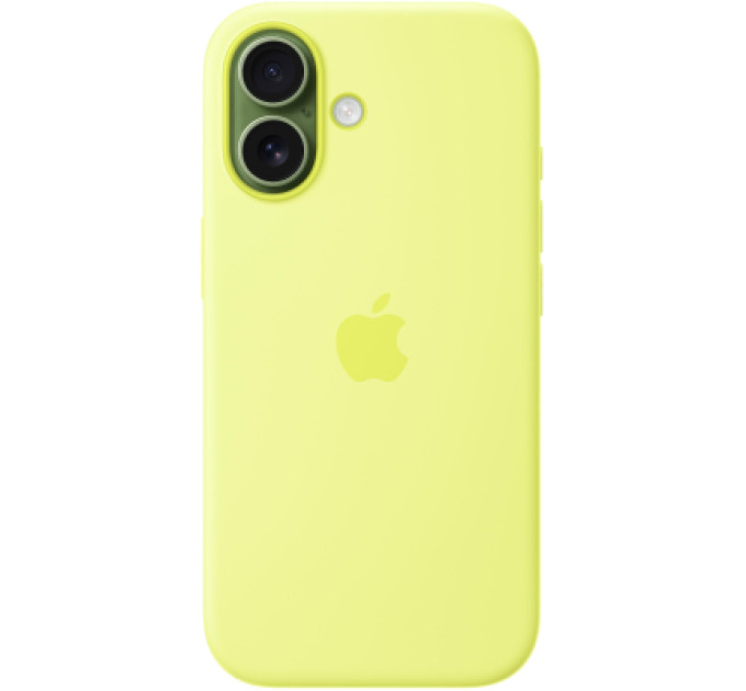 Чохол до мобільного телефона Apple Silicone iPhone 17 Neon Yellow Model A3558 (MGEV4ZM/A)