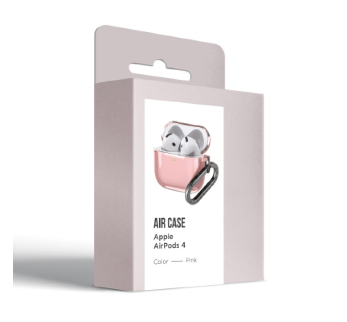Чохол для навушників Armorstandart Air для Apple Airpods 4 Pink (ARM82618) (ARM82618)