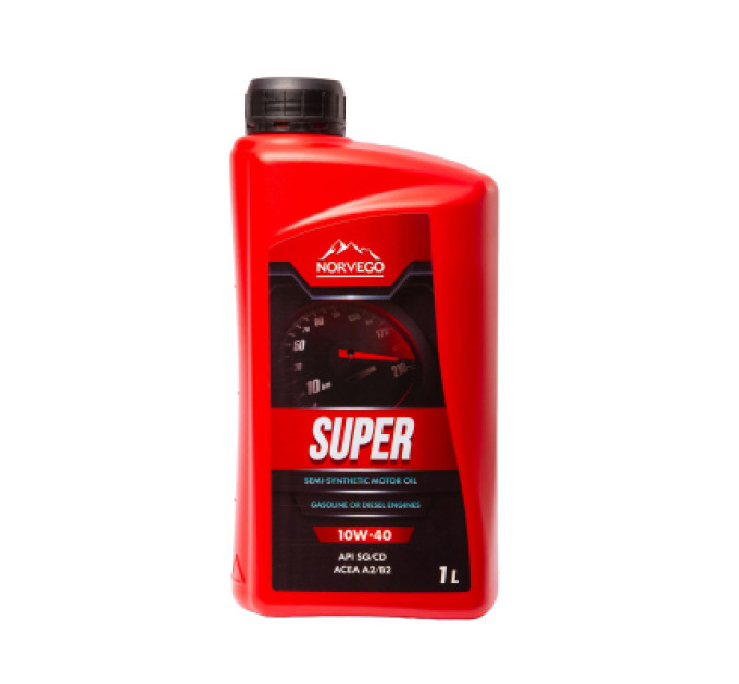Моторна олива NORVEGO SUPER 10W40 1л
