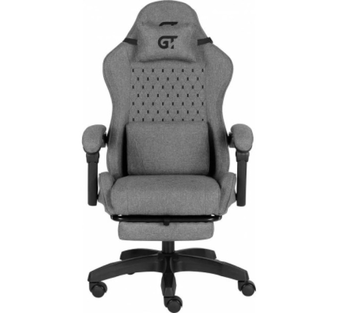 Крісло ігрове GT Racer X-2337 Gray (X-2337 Fabric Gray)