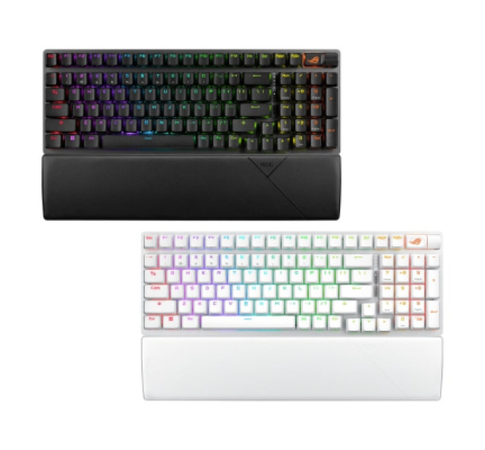 Клавіатура ASUS ROG Strix Scope II X NX Snow V2 ABS USB UA Black (90MP037A-BKMA00)