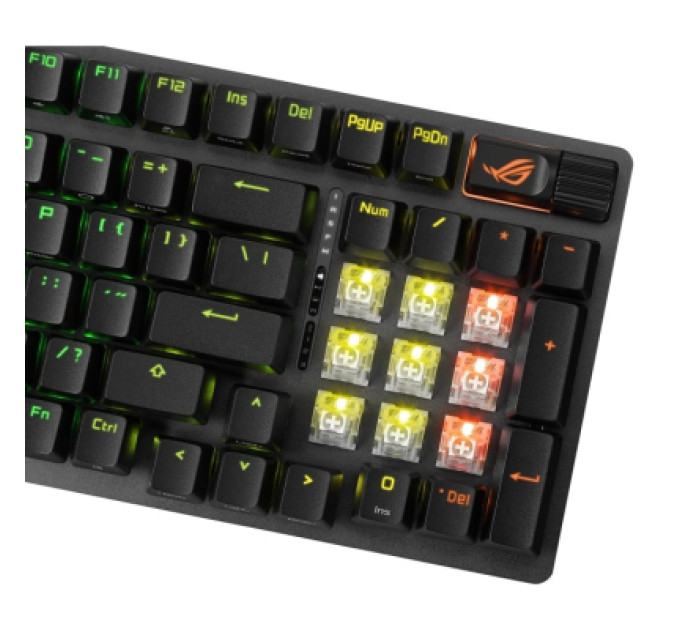 Клавіатура ASUS ROG Strix Scope II X NX Snow V2 ABS USB UA Black (90MP037A-BKMA00)
