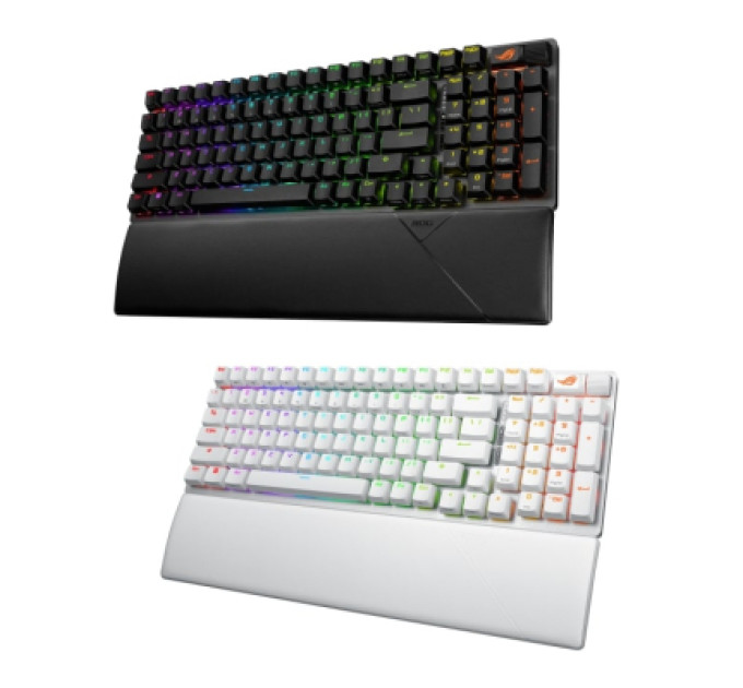Клавіатура ASUS ROG Strix Scope II X NX Snow V2 ABS USB UA Black (90MP037A-BKMA00)