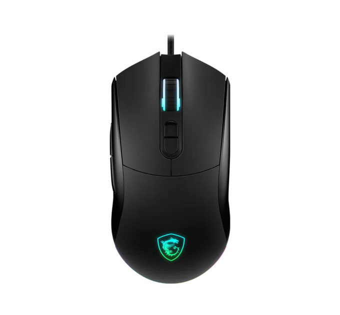 Миша дротова MSI FORGE GM320 RGB, чорний