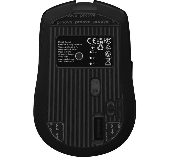 Миша бездротова Proove Comet Black (WMCM00022001)