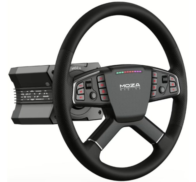 MOZA Racing Кермо MOZA Racing TSW Truck RGB Black (RS060_Moza)