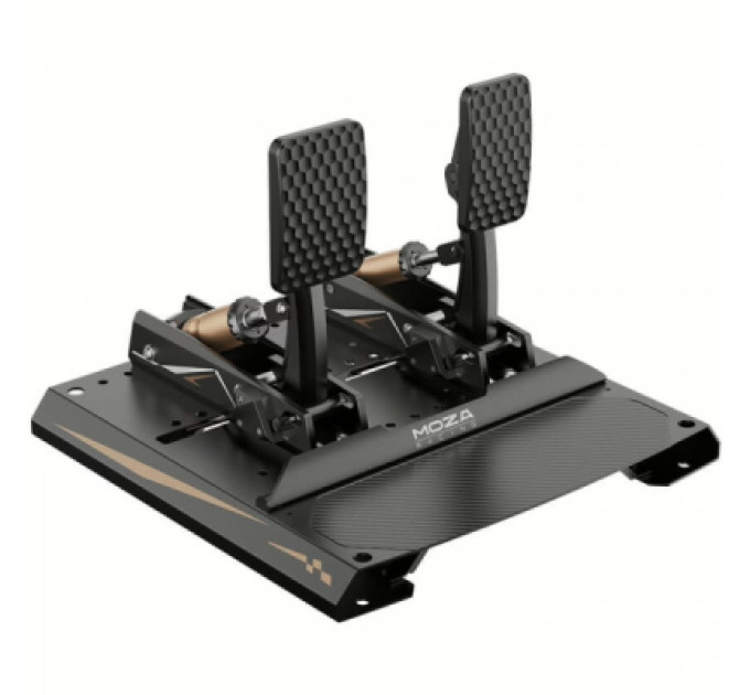 MOZA Racing Педалі ігрові MOZA Racing CRP2USB тензодатчик 200 кг карбонова підставка Black (RS066_Moza)