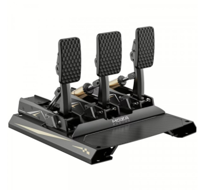 MOZA Racing Педалі ігрові MOZA Racing CRP2USB тензодатчик 200 кг карбонова підставка Black (RS066_Moza)