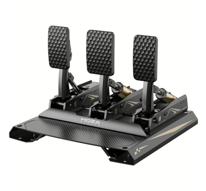 MOZA Racing Педалі ігрові MOZA Racing CRP2USB тензодатчик 200 кг карбонова підставка Black (RS066_Moza)