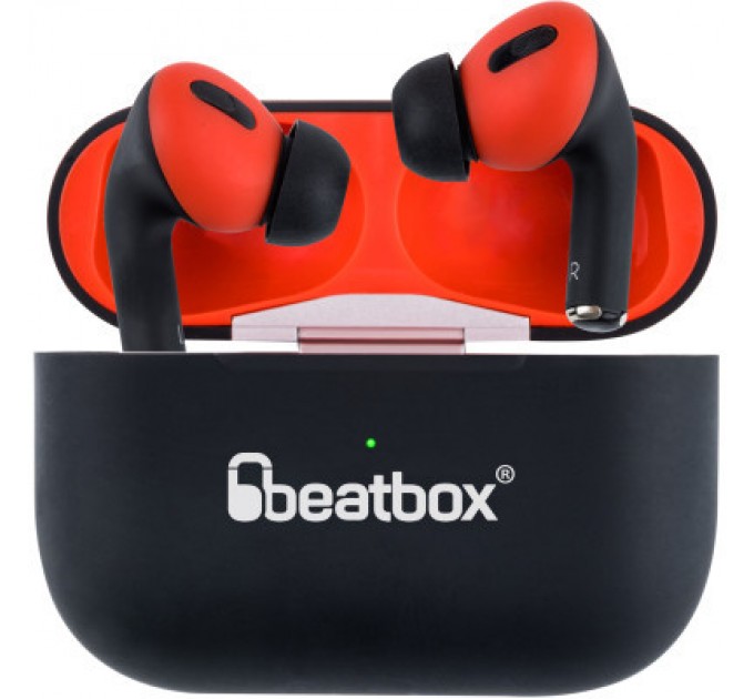 BeatBox Навушники BeatBox PODS PRO 1 Wireless Charging Black-Red (bbppro1wcbr)
