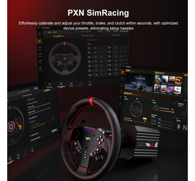 PXN Кермо PXN VD6 Bundle for PC (PXN-VD6 Bundle EU)
