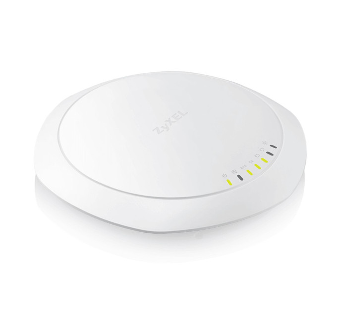 Точка доступу ZyXEL NWA1123AC PRO AC1750, 2xGE, NebulaFlex, PoE only, інжектор в комплекті