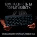 Logitech Клавіатура Logitech G PRO Mechanical Gaming USB UA Black (920-009392)