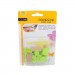 Extradigital Тримач для кабелю Extradigital CC-948 Cable Clips butterfly, Green (KBC1713)
