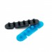 Extradigital Тримач для кабелю Extradigital CC-595 Cable Clips, Black/Blue (KBC1725)