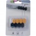 Extradigital Тримач для кабелю Extradigital CC-963 Cable Clips, Black/Orange (KBC1804)
