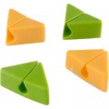 Extradigital Тримач для кабелю Extradigital CC-965 Cable Clips, Green/Orange (KBC1802)