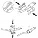 Extradigital Тримач для кабелю Extradigital Cable Clips Savior for Aplle iPhone, захист від заломів, Red (KBC1738)