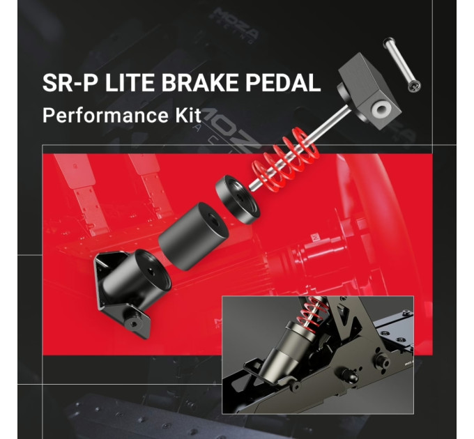 MOZA Racing Комплект для підвищення продуктивності педалі гальма  MOZA SR-P Lite Performance Kit