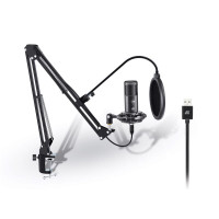 Мікрофон 2E MPC021 Streaming USB Black (2E-MPC021)