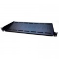Eserver Полка 19" Eserver 1U глуб. 250мм, консольная, черный (PK-1U-250-B)