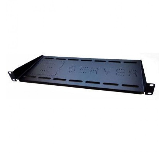 Eserver Полка 19" Eserver 1U глуб. 250мм, консольная, черный (PK-1U-250-B)