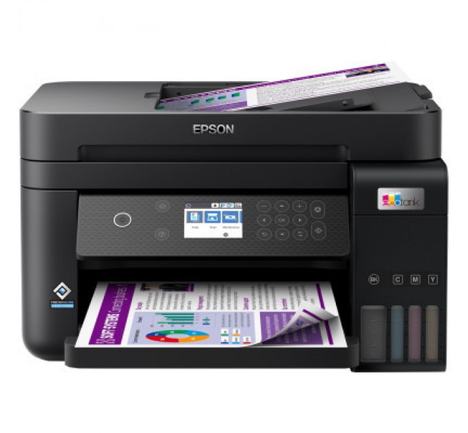 Epson Багатофункціональний пристрій Epson EcoTank L6270 WiFi (C11CJ61405)