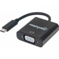 Intracom Перехідник USB3.1 Type-C to VGA (F) Manhattan Intracom (151771)