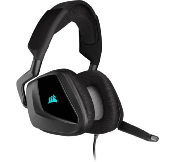 Corsair Навушники Corsair Void RGB Elite USB Premium with 7.1 Surround Sound Carbon (CA-9011203-EU)