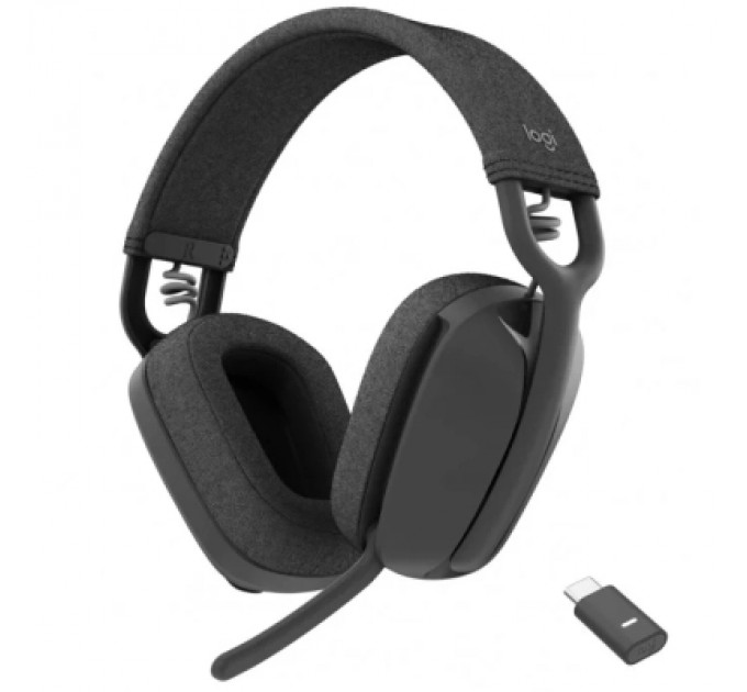 Logitech Навушники Logitech Zone Vibe for Business Wireless MS Graphite (981-001157)