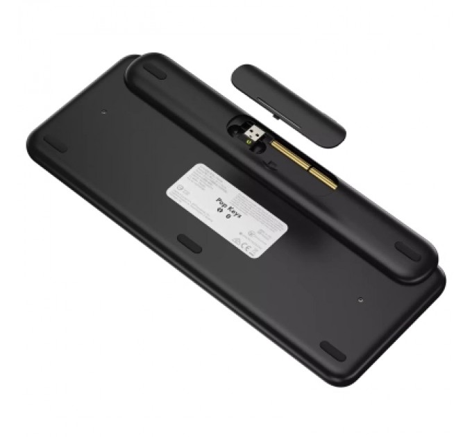 Logitech Клавіатура Logitech POP Keys Wireless Mechanical Keyboard UA Blast Yellow (920-010735)
