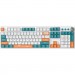 Aula Клавіатура Aula F2088 PRO Plus 9 Orange Keys KRGD Blue USB UA White/Blue (6948391234908)