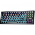 Aula Клавіатура Aula F3032 Keycaps Plus 21 Dark Yellow Keys KRGD Red USB UA Black (6948391204673)