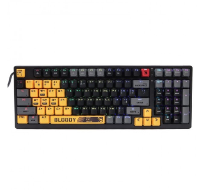 A4Tech Клавіатура A4Tech Bloody S98 RGB BLMS Red Switch USB Sports Lime (Bloody S98 Sports Lime)