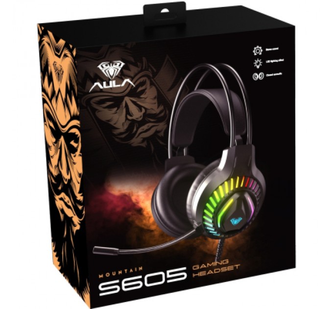 Aula Навушники Aula S605 Black (6948391235202)