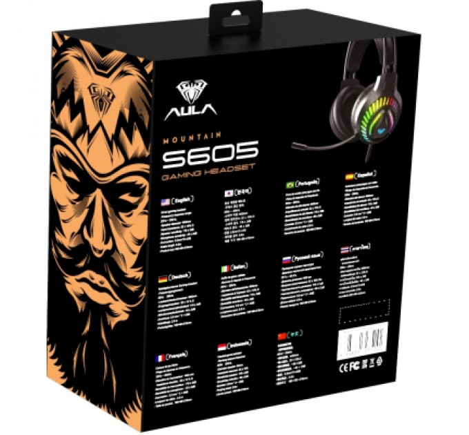 Aula Навушники Aula S605 Black (6948391235202)