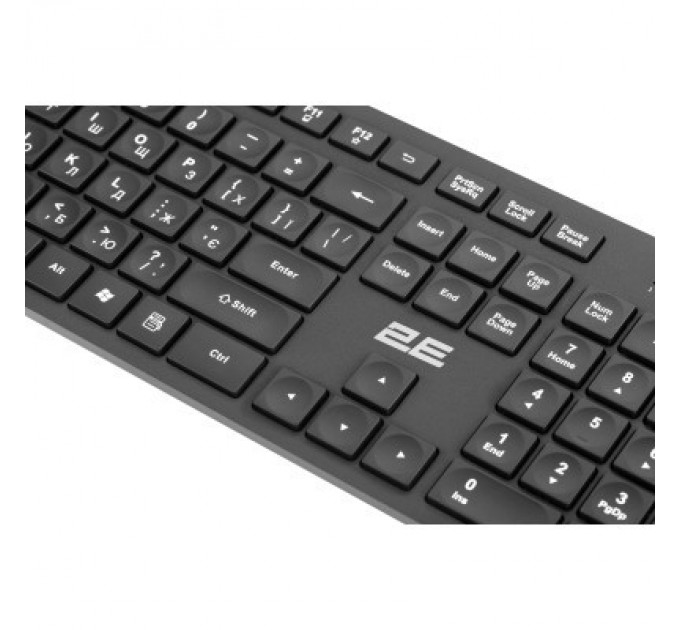 2E Клавіатура 2E KS260 Wireless Black (2E-KS260WB)
