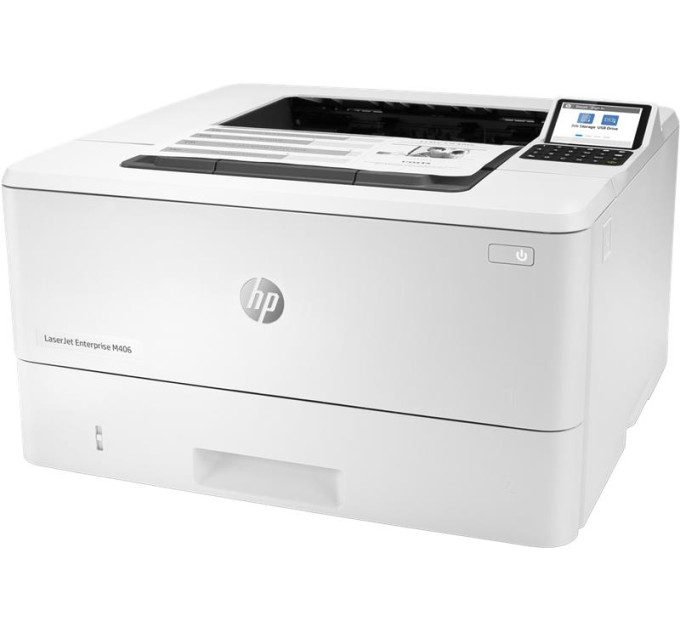HP Лазерний принтер HP LaserJet Enterprise M406dn (3PZ15A)