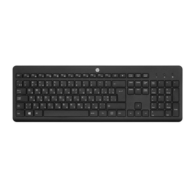 HP Клавіатура HP 230 Wireless UA Black (3L1E7AA)