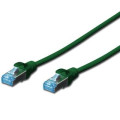 Digitus Патч-корд Digitus 2м, cat.5e, SF-UTP, AWG 26/7, green (DK-1531-020/G)