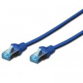 Digitus Патч-корд Digitus 3м, cat.5e, SF-UTP, AWG 26/7, blue (DK-1531-030/B)