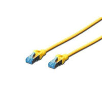 Патч-корд Digitus 5м, cat.5e, SF-UTP, AWG 26/7, yellow (DK-1531-050/Y)